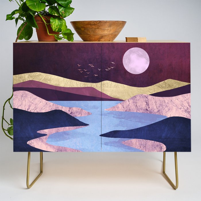 Periwinkle River Credenza Gallery Image 1