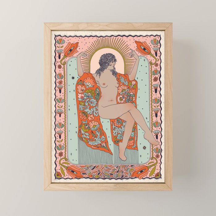Kindred Spirit  Mini Art Print Gallery Image 1