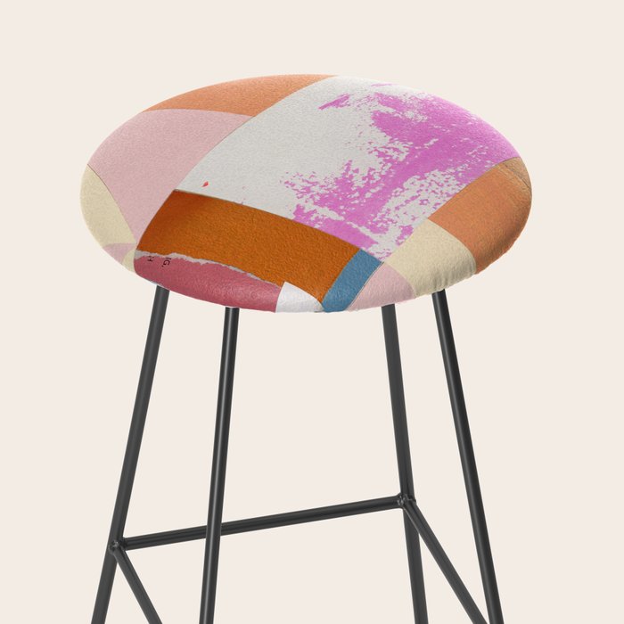 paper quilt collage - no.1 Stool Gallery Image 2