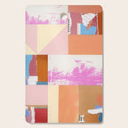 paper quilt collage - no.1 Cutting Board Gallery Image 1