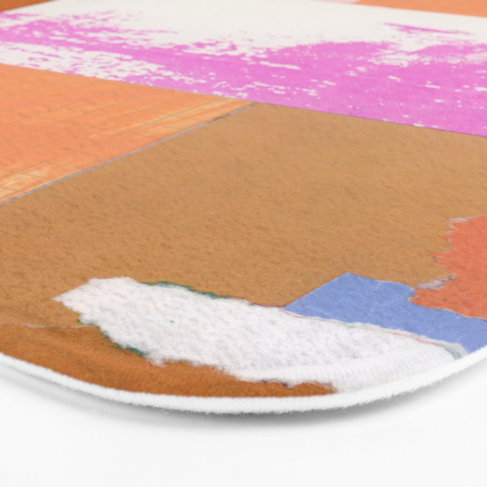 paper quilt collage - no.1 Bath Mat Gallery Image 3