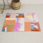 paper quilt collage - no.1 Rug Gallery Image 1