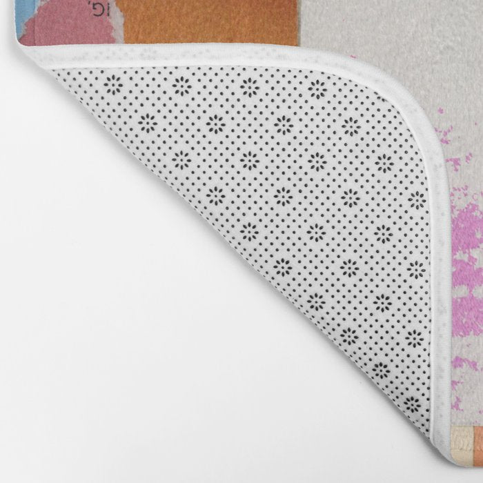 paper quilt collage - no.1 Bath Mat Gallery Image 2