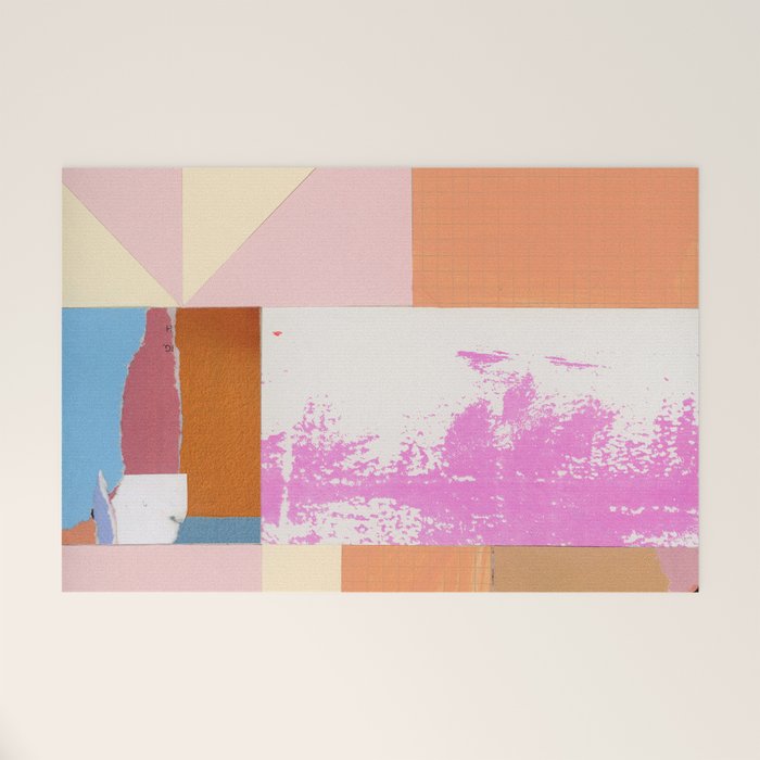 paper quilt collage - no.1 Welcome Mat Gallery Image 1