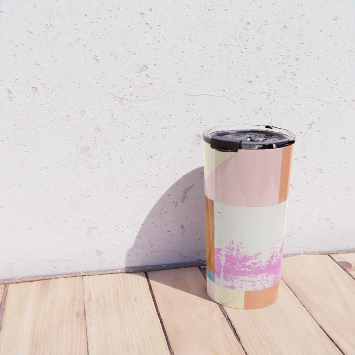 paper quilt collage - no.1 Travel Mug Gallery Image 4