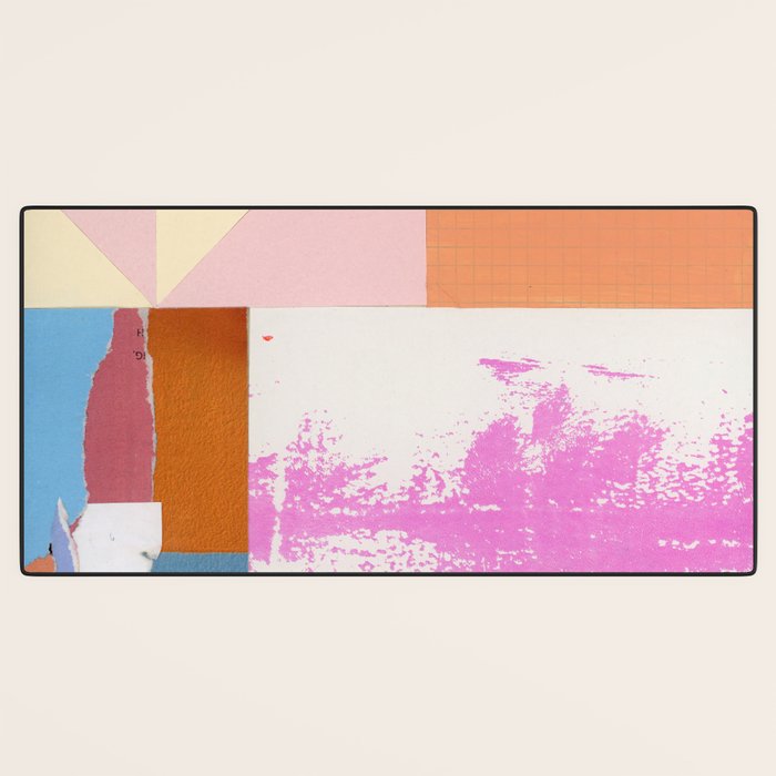 paper quilt collage - no.1 Desk Mat Gallery Image 3