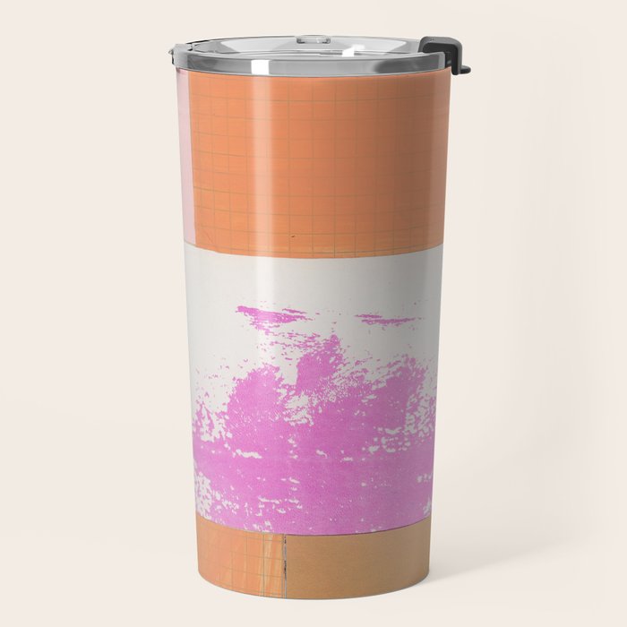 paper quilt collage - no.1 Travel Mug Gallery Image 2