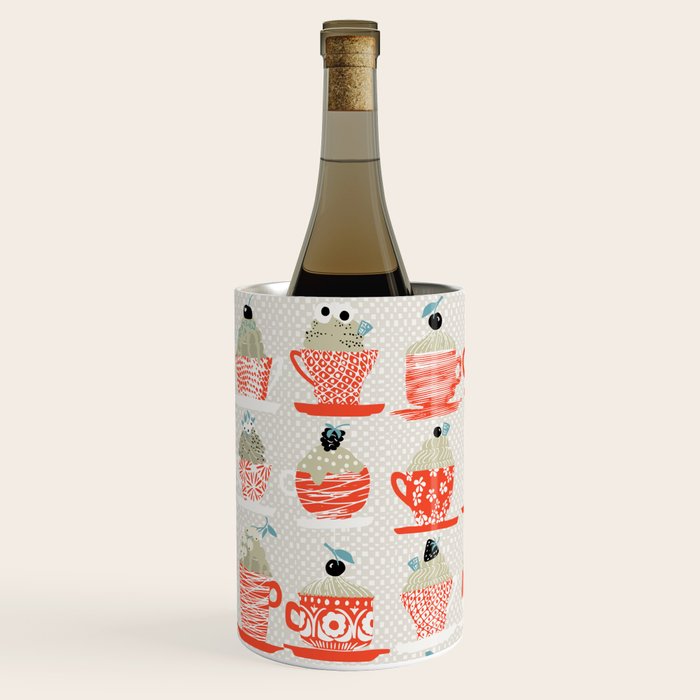 Sweet monster cupcake red Wine Chiller Gallery Image 2