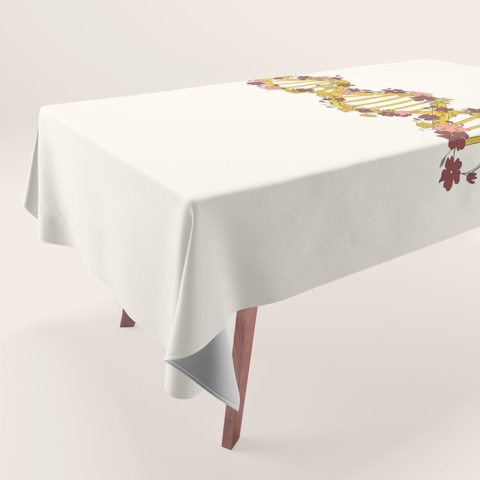 Floral DNA Tablecloth Gallery Image 1