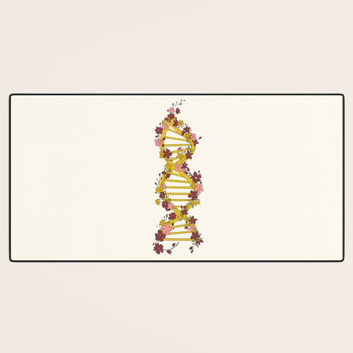 Floral DNA Desk Mat Gallery Image 3