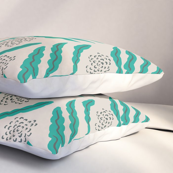 LA VILLE VINE MINT Pillow Sham Gallery Image 3