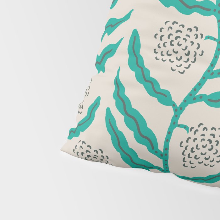 LA VILLE VINE MINT Pillow Sham Gallery Image 4