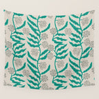 LA VILLE VINE MINT Wall Tapestry Gallery Image 4