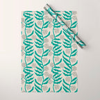 LA VILLE VINE MINT Wrapping Paper Gallery Image 1