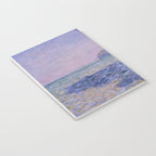 Claude Monet - Shadows on the Sea - Cliffs at Pourville Notebook Gallery Image 3