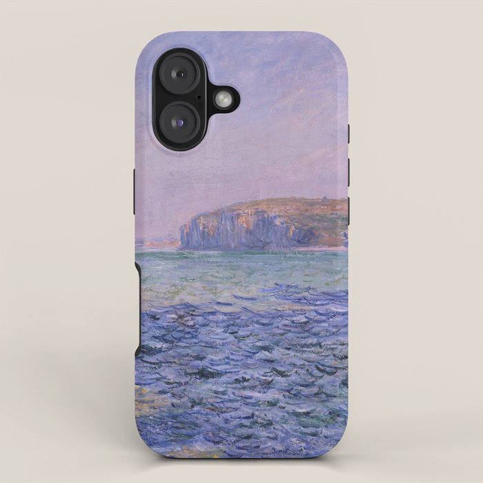 Claude Monet - Shadows on the Sea - Cliffs at Pourville iPhone Case Gallery Image 1