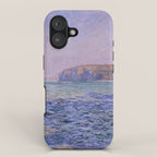 Claude Monet - Shadows on the Sea - Cliffs at Pourville iPhone Case Gallery Image 1