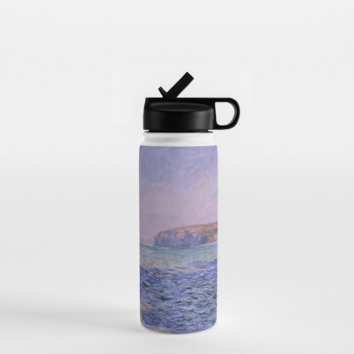 Claude Monet - Shadows on the Sea - Cliffs at Pourville Water Bottle Gallery Image 1