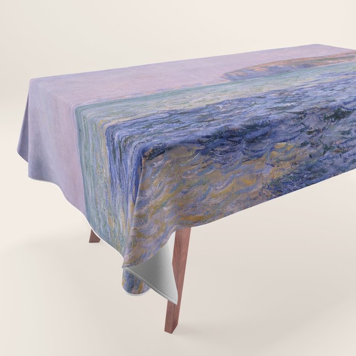 Claude Monet - Shadows on the Sea - Cliffs at Pourville Tablecloth Gallery Image 1