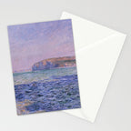 Claude Monet - Shadows on the Sea - Cliffs at Pourville Stationery Card Gallery Image 2