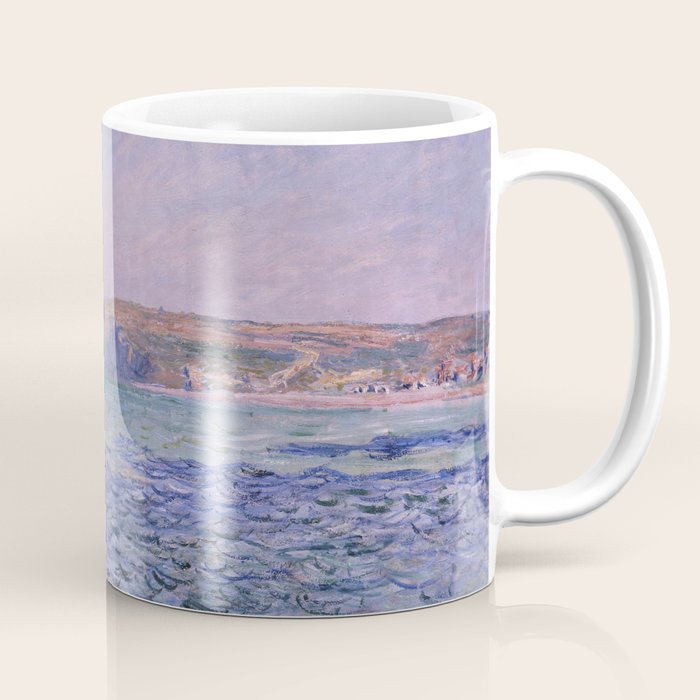 Claude Monet - Shadows on the Sea - Cliffs at Pourville Coffee Mug Gallery Image 1