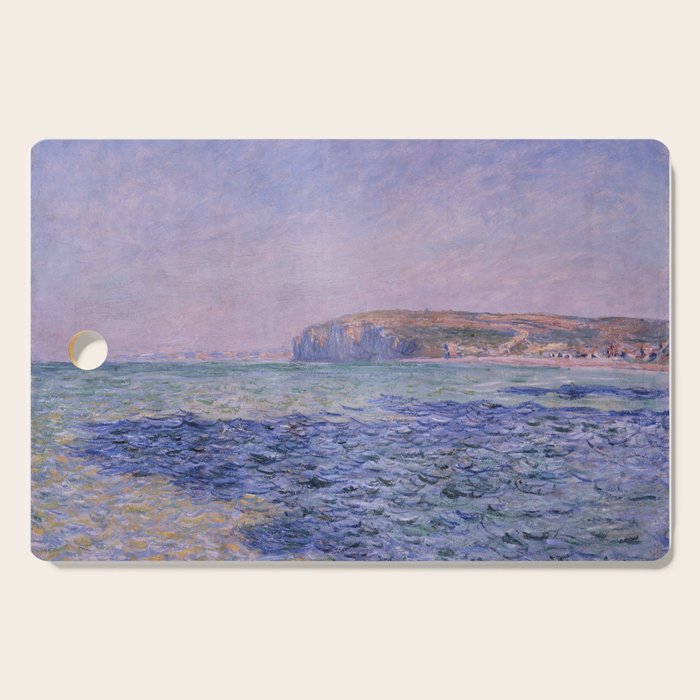 Claude Monet - Shadows on the Sea - Cliffs at Pourville Cutting Board Gallery Image 1