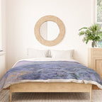Claude Monet - Shadows on the Sea - Cliffs at Pourville Duvet Cover Gallery Image 3