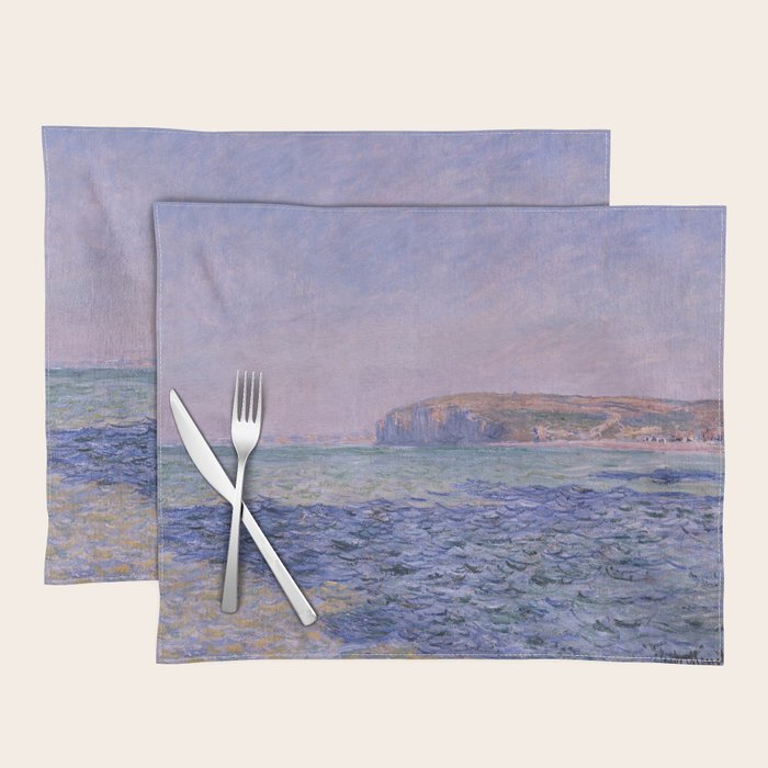 Claude Monet - Shadows on the Sea - Cliffs at Pourville Placemat Gallery Image 1