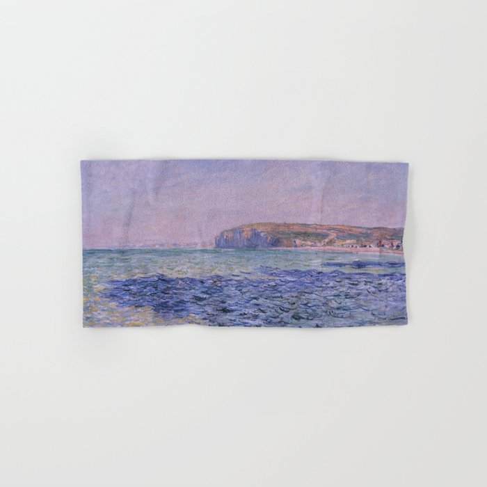 Claude Monet - Shadows on the Sea - Cliffs at Pourville Towels Gallery Image 1