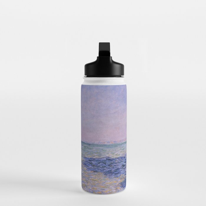 Claude Monet - Shadows on the Sea - Cliffs at Pourville Water Bottle Gallery Image 3