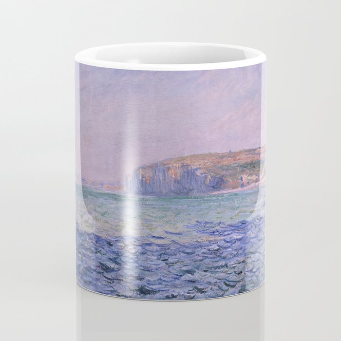 Claude Monet - Shadows on the Sea - Cliffs at Pourville Coffee Mug Gallery Image 4