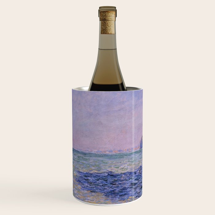 Claude Monet - Shadows on the Sea - Cliffs at Pourville Wine Chiller Gallery Image 2