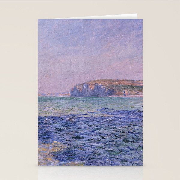 Claude Monet - Shadows on the Sea - Cliffs at Pourville Stationery Card Gallery Image 2