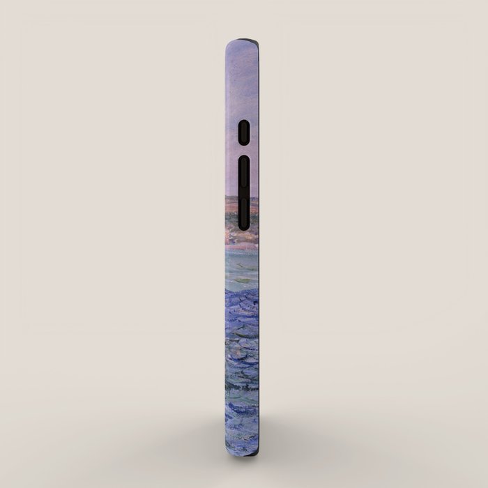 Claude Monet - Shadows on the Sea - Cliffs at Pourville iPhone Case Gallery Image 2