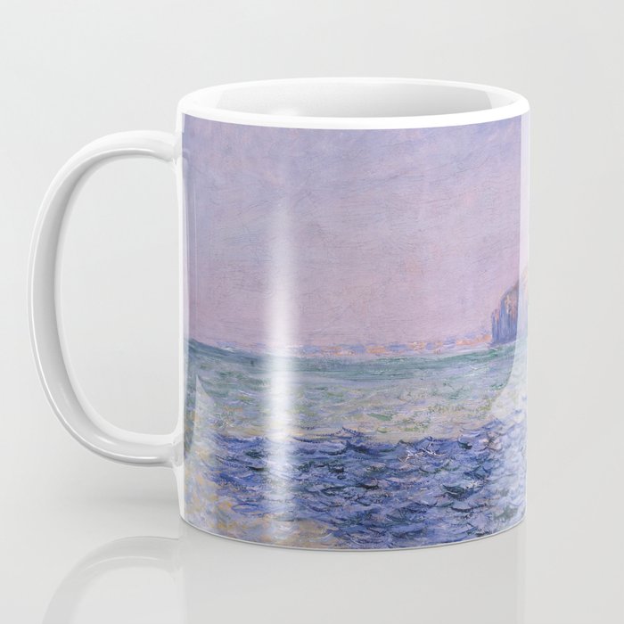 Claude Monet - Shadows on the Sea - Cliffs at Pourville Coffee Mug Gallery Image 3