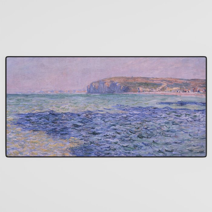Claude Monet - Shadows on the Sea - Cliffs at Pourville Desk Mat Gallery Image 3