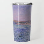 Claude Monet - Shadows on the Sea - Cliffs at Pourville Travel Mug Gallery Image 2