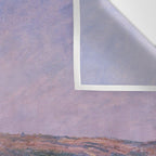 Claude Monet - Shadows on the Sea - Cliffs at Pourville Wall Tapestry Gallery Image 3