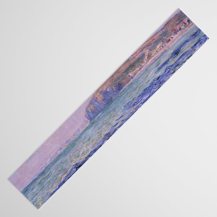 Claude Monet - Shadows on the Sea - Cliffs at Pourville Table Runner Gallery Image 3