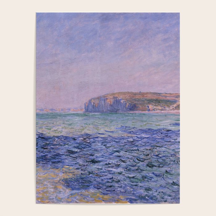 Claude Monet - Shadows on the Sea - Cliffs at Pourville Poster Gallery Image 4