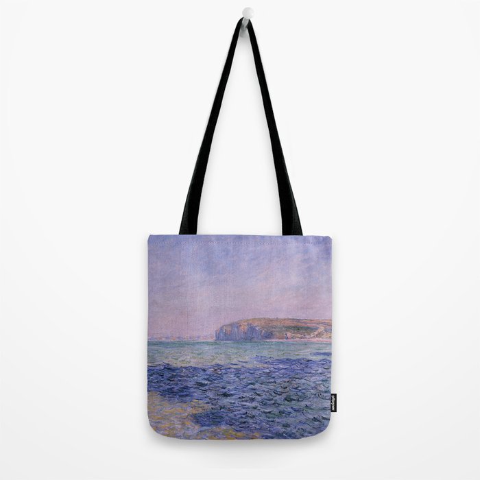 Claude Monet - Shadows on the Sea - Cliffs at Pourville Tote Bag Gallery Image 2