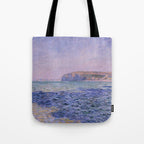 Claude Monet - Shadows on the Sea - Cliffs at Pourville Tote Bag Gallery Image 1
