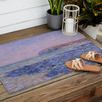 Claude Monet - Shadows on the Sea - Cliffs at Pourville Outdoor Rug Gallery Image 2