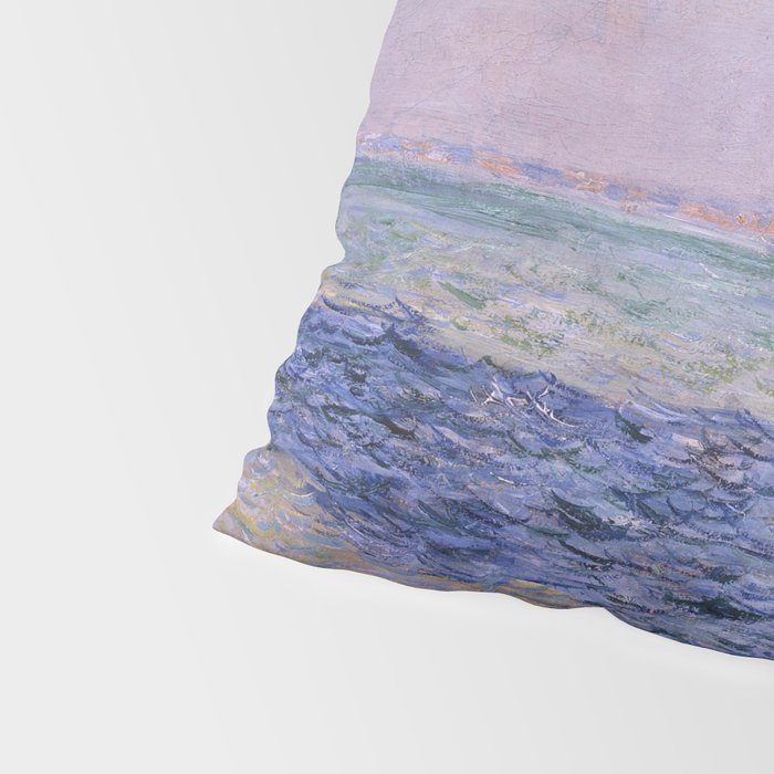 Claude Monet - Shadows on the Sea - Cliffs at Pourville Pillow Sham Gallery Image 4