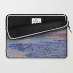 Claude Monet - Shadows on the Sea - Cliffs at Pourville Laptop Sleeve Gallery Image 2
