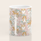 Floral Puppies Coffee Mug Gallery Image 4