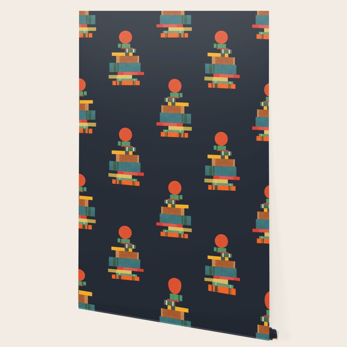 Book stack with a ball Wallpaper Gallery Image 2