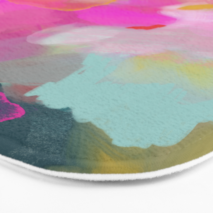 pink sun clouds abstract Bath Mat Gallery Image 3