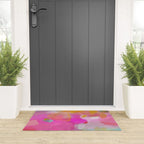 pink sun clouds abstract Welcome Mat Gallery Image 3