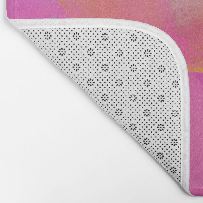 pink sun clouds abstract Bath Mat Gallery Image 2